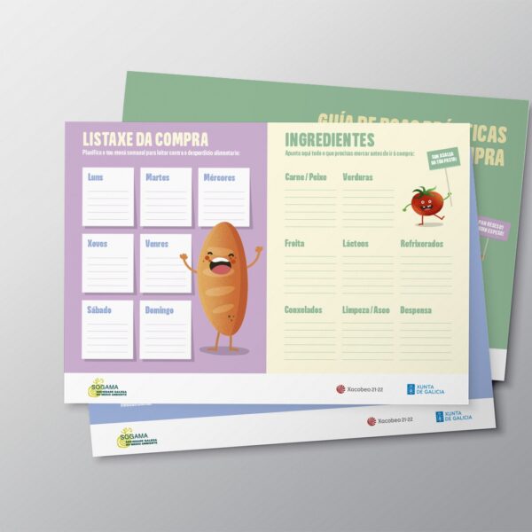 stack of three empty papers mockup template